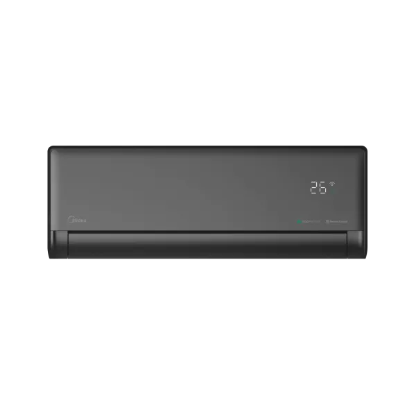 Инверторен климатик Midea Solstice Matte Black Al EZB-12RD6-I/EZ-12RD6H-O , 12 000 btu, Клас А+++/А++